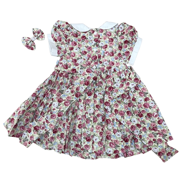 Hand smocked dress Bunniti BND243