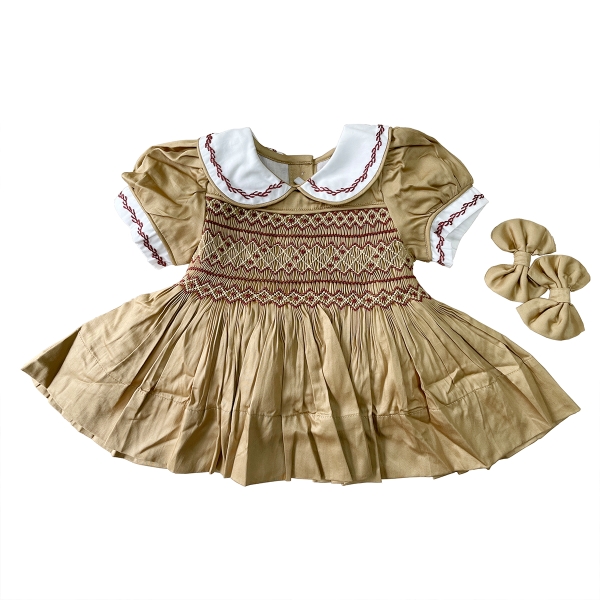 Hand smocked dress Bunniti BND246
