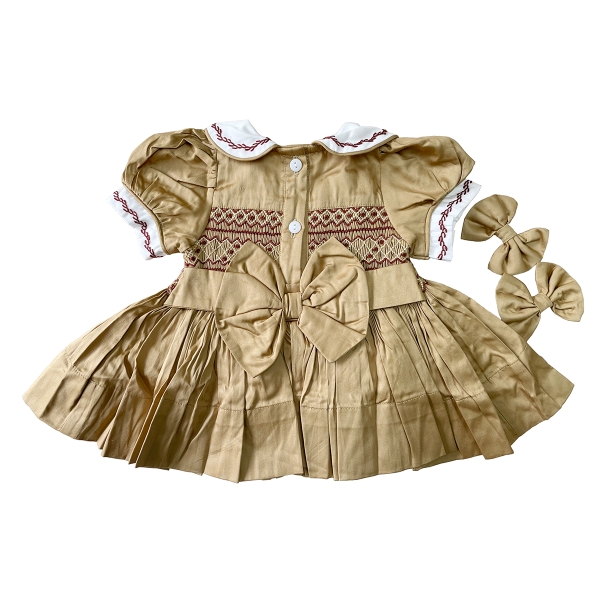 Hand smocked dress Bunniti BND246