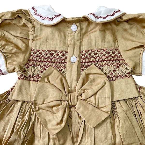 Hand smocked dress Bunniti BND246