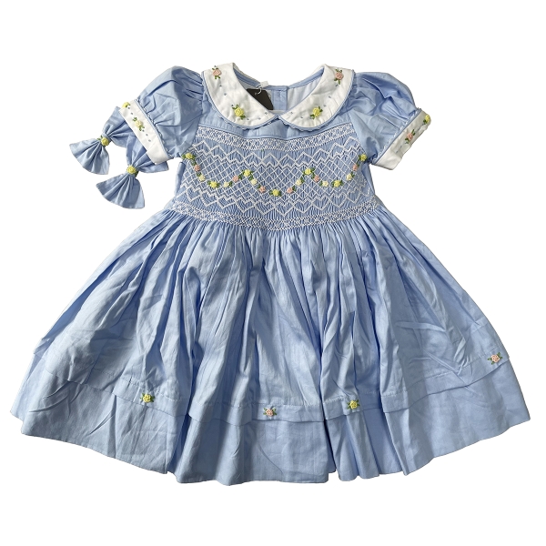 Hand smocked dress Bunniti BND250