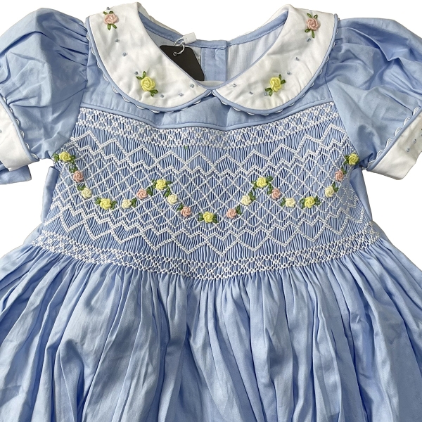 Hand smocked dress Bunniti BND250