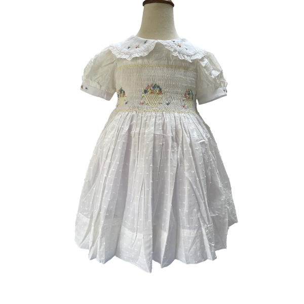 Hand smocked dress Bunniti BND253