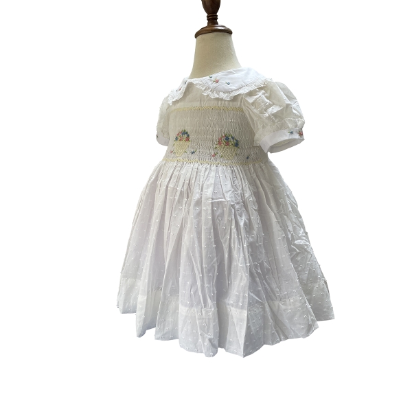 Hand smocked dress Bunniti BND253