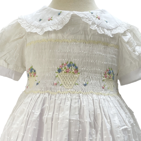 Hand smocked dress Bunniti BND253