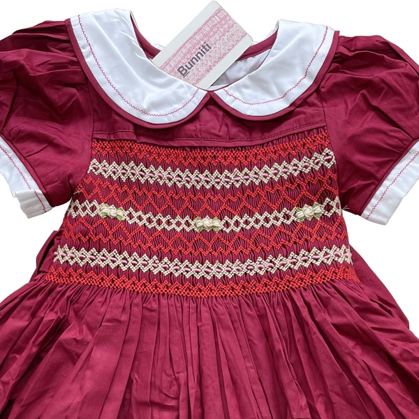 Hand smocked dress Bunniti BND255
