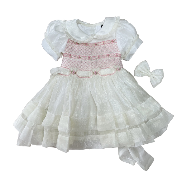 Hand smocked dress Bunniti BND257