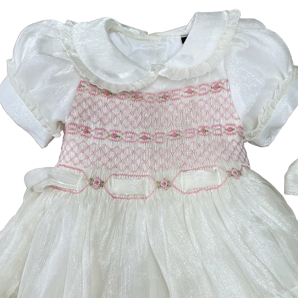 Hand smocked dress Bunniti BND257