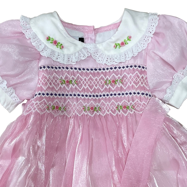 Hand smocked dress Bunniti BND258