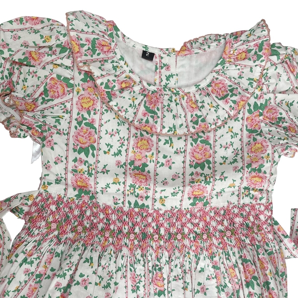 Hand smocked dress Bunniti BND262