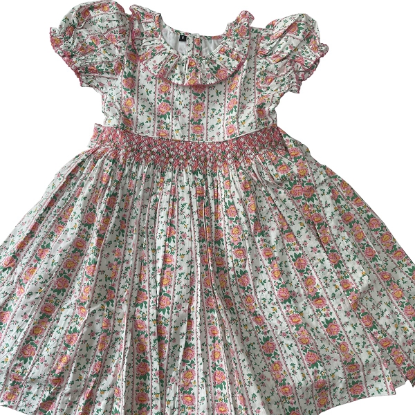 Hand smocked dress Bunniti BND263