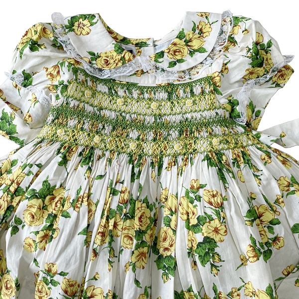 Hand smocked dress Bunniti BND266