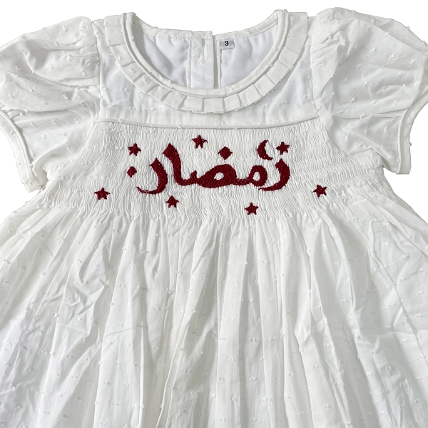Hand smocked dress Bunniti BND270
