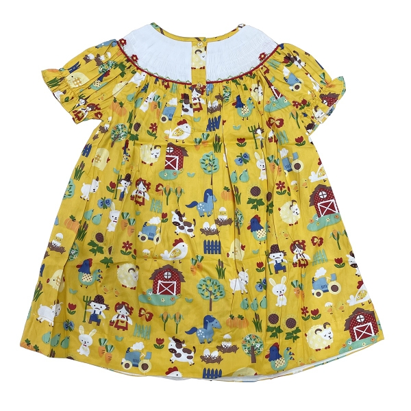 Hand smocked dress Bunniti BND272