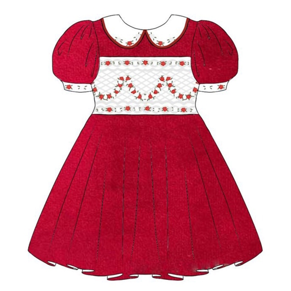 Hand smocked dress Bunniti BND281 SKE
