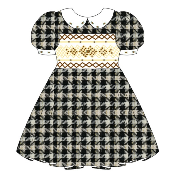 Hand smocked dress Bunniti BND284 SKE