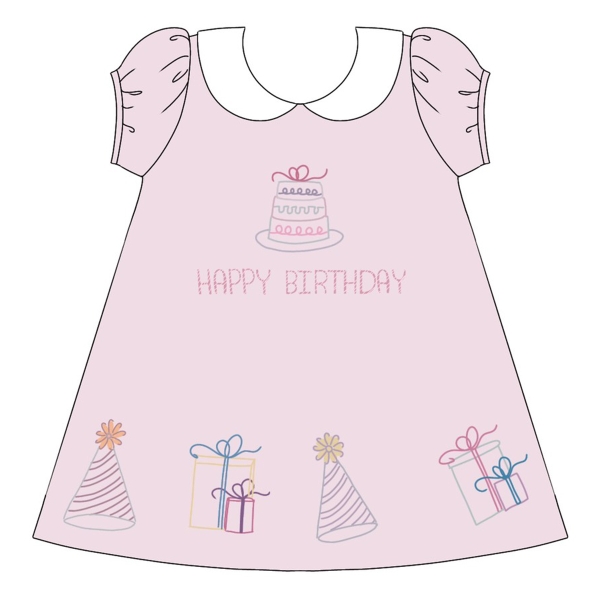 Embroidered dress Bunniti BND295 SKE