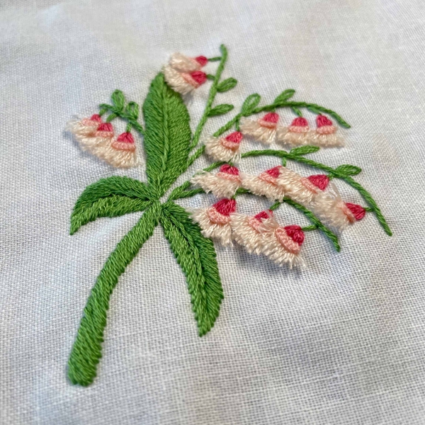 Hand embroidery napkin Bunniti BNP002