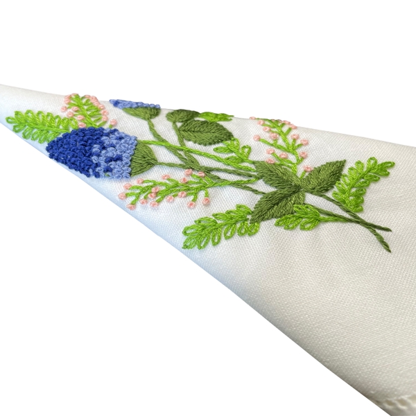 Hand embroidery napkin Bunniti BNP003