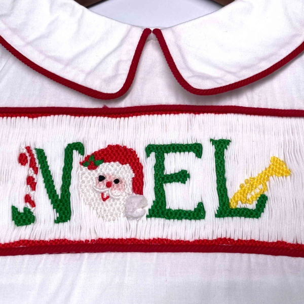 Hand smocked boy short set Bunniti BNS377