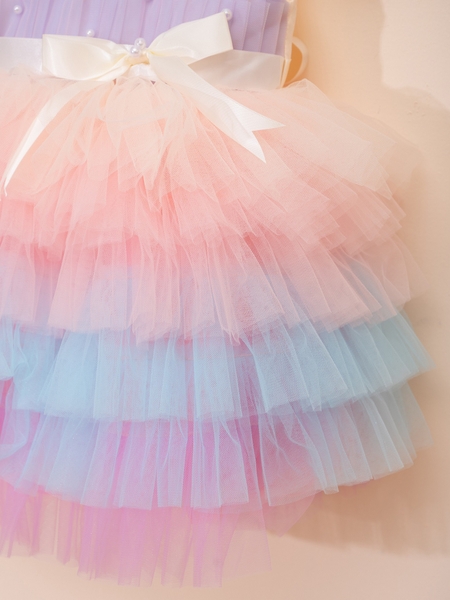 Rainbow Puffy Princess Dress Bunniti CCA288