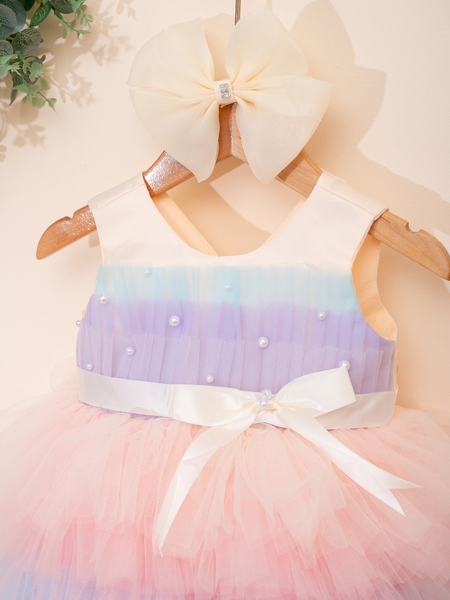 Rainbow Puffy Princess Dress Bunniti CCA288