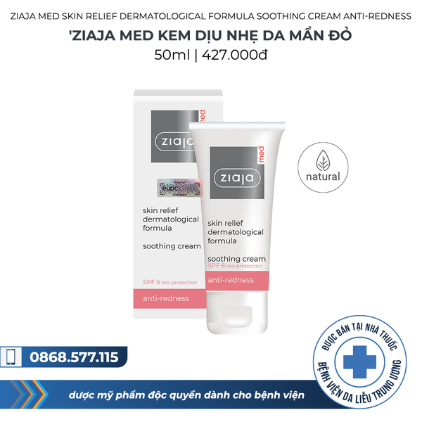 ziaja-med-kem-diu-nhe-da-man-do