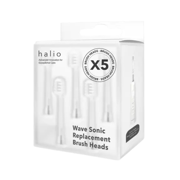 Bộ 5 Đầu Bàn Chải Halio Wave Sonic Replacement Brush Heads