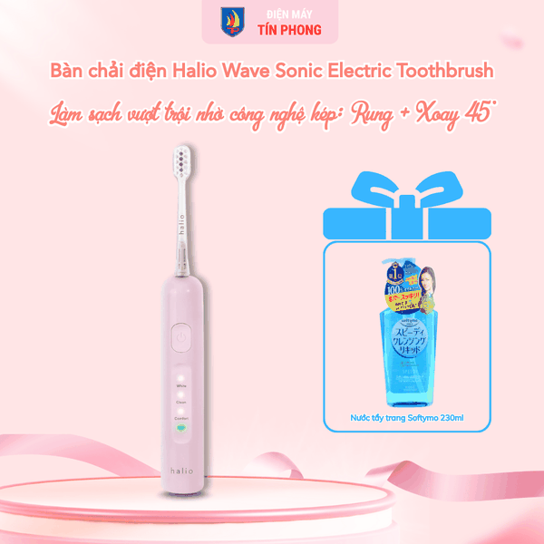 Bàn Chải Điện Halio Wave Sonic Electric Toothbrush