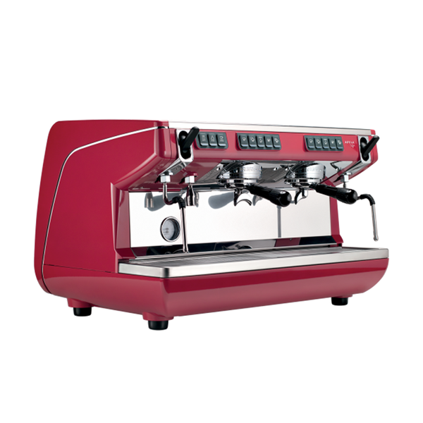 Máy pha cafe Nuova Simonelli Appia Life 2GR Volumetric đỏ