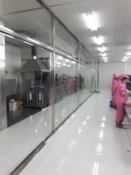 Lắp vách kính, vách ngăn cho nhà máy, khu công nghiệp