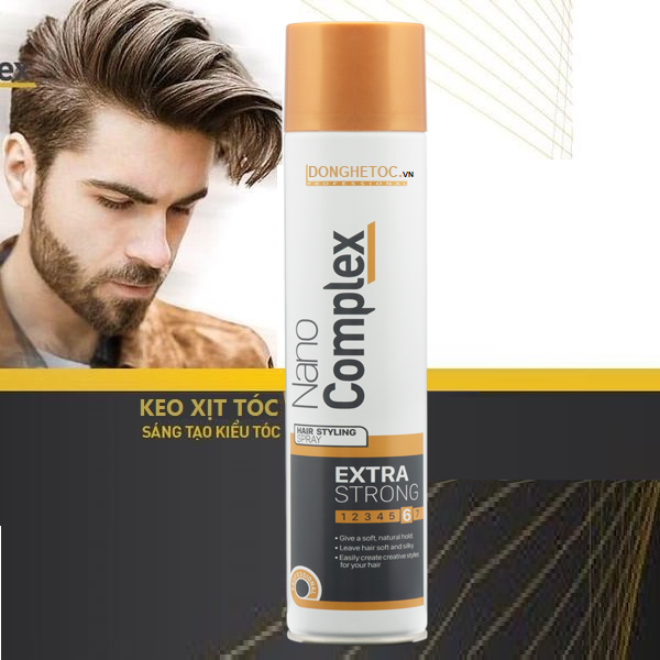 Keo Xịt Tạo Kiểu Tóc Lavox Gentleman  Lamimi