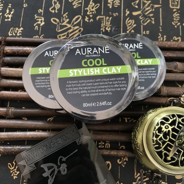 Sáp vuốt tóc và tạo kiểu cứng Aurane Cool Stylish Clay không bóng tóc giữ  nếp lâu 80ml  Mỹ Phẩm Tóc Hải Phòng  Mạnh Hùng