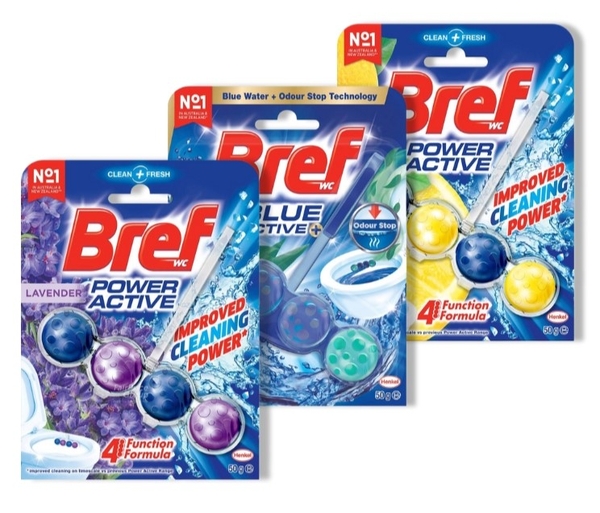 Viên khử mùi toilet Bref 50g