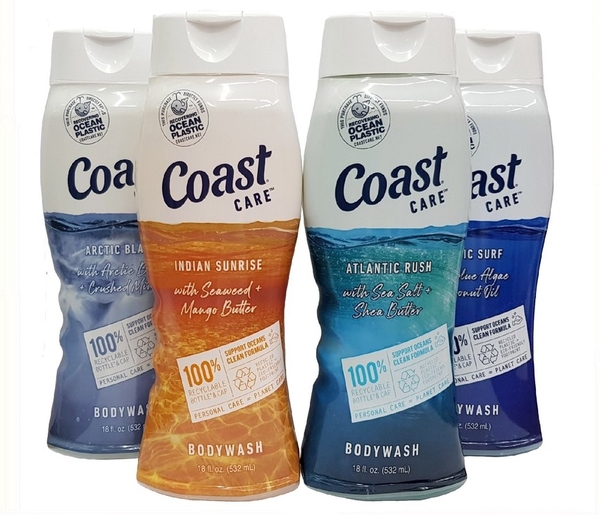 Sữa Tắm Coast Care Body Wash 532ml (4 MÙI)