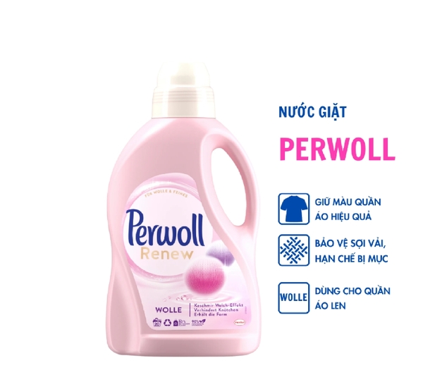 Nước giặt Perwoll  Wolle & Feines Faser. Adv. 1,35 L