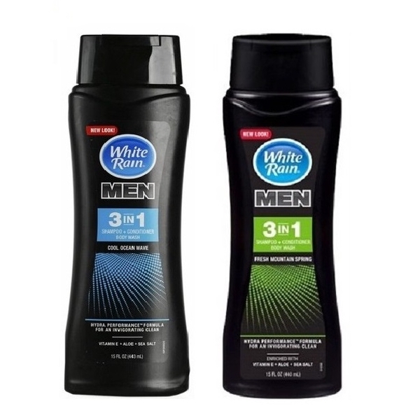 Sữa tắm gội White Rain MEN 443ml Mỹ