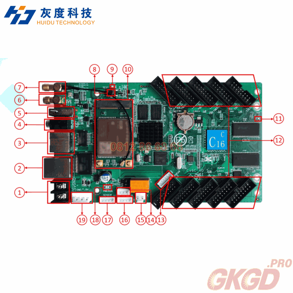 Card HD C16C GKGD Việt Nam
