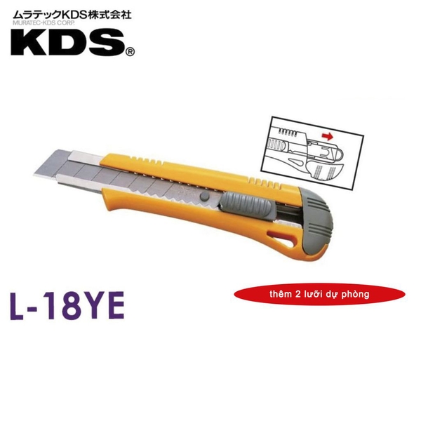 Thông Số Kỹ Thuật Chuẩn Dao Cắt Đa Năng KDS L-18