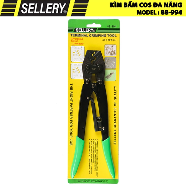 Điểm khác biệt giữa kìm bấm cos Sellery và sản phẩm giá rẻ