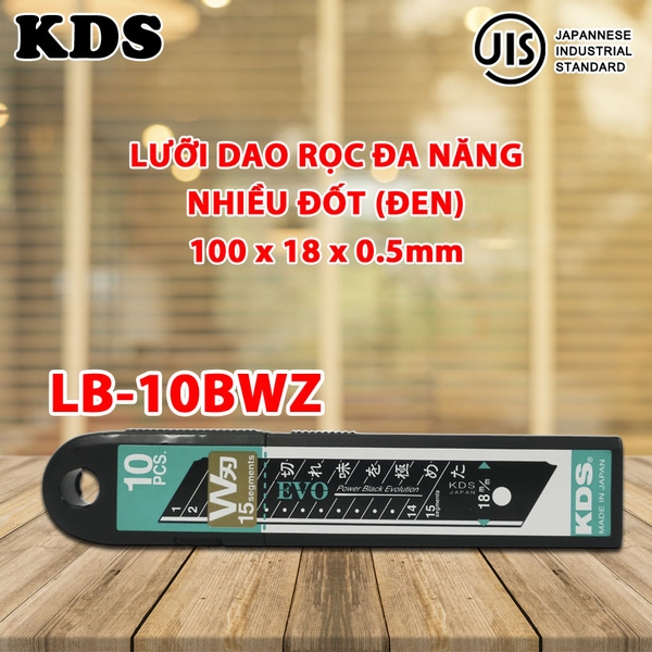 Đánh Giá Từ Khách Hàng Thực Tế LƯỠI DAO CHO DAO L-22 KDS LB-10BWZ 100MM X 18MM X 0,5 MM (ĐEN)