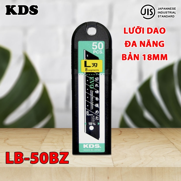 LƯỠI DAO ĐA NĂNG 18MM KDS LB-50BZ