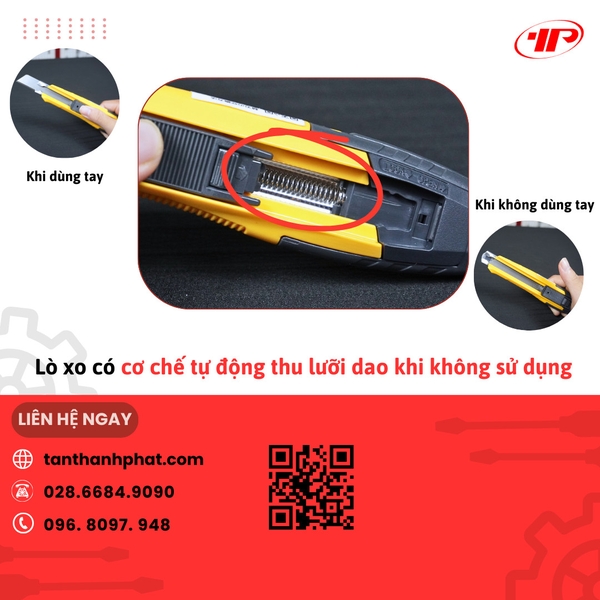 Giới thiệu dao rọc giấy an toàn SA - 15