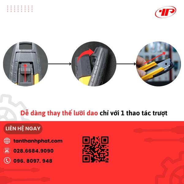 Dao rọc giấy an toàn Safety Master SA-15 có ưu điểm gì?