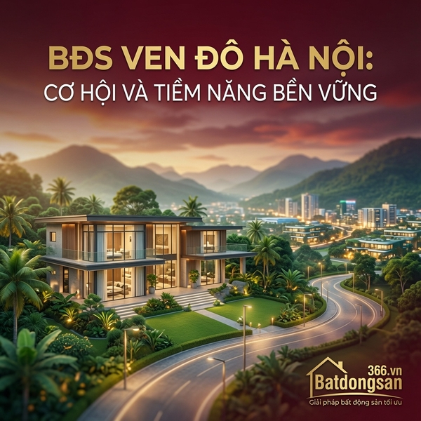 BĐS Ven Đô Hà Nội: Vì Sao Ngày Càng Được Nhà Đầu Tư Quan Tâm?