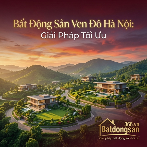 Bất Động Sản Ven Đô Hà Nội: Vì Sao Ngày Càng Hút Dòng Tiền Đầu Tư?