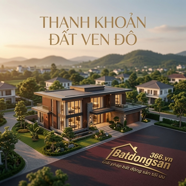 Đất Ven Đô Gần Khu Dân Cư Hiện Hữu: Yếu Tố Bảo Chứng Thanh Khoản Và Tiềm Năng Thực