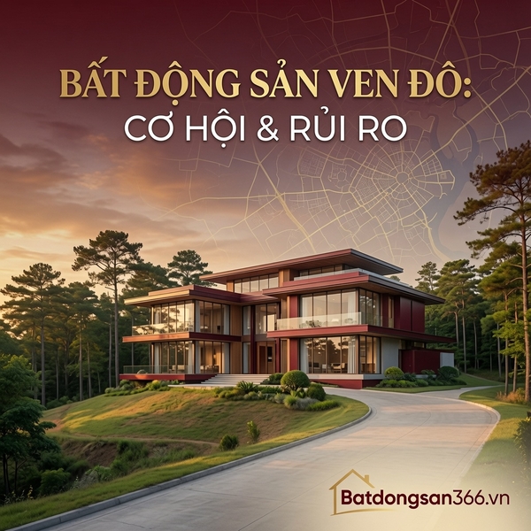Bất Động Sản Ven Đô Hà Nội: Cơ Hội, Rủi Ro Và Kinh Nghiệm Chọn Khu Vực Đầu Tư An Toàn