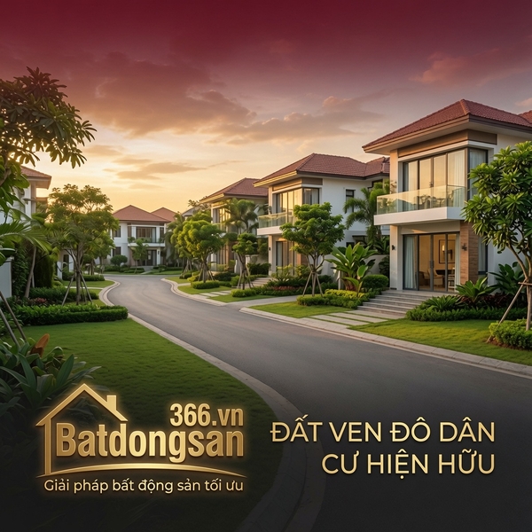 Đất Ven Đô Có Dân Cư Hiện Hữu: Vì Sao Thường An Toàn Hơn Đất Quá Xa?