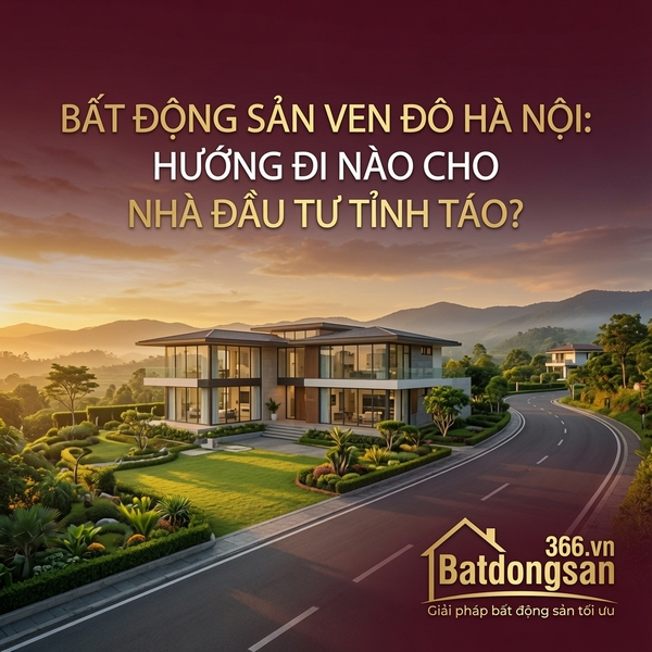 Bất Động Sản Ven Đô Hà Nội: Xu Hướng Phát Triển Bền Vững Và Bản Đồ Pháp Lý Cho Nhà Đầu Tư